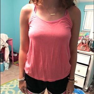 Pink tank